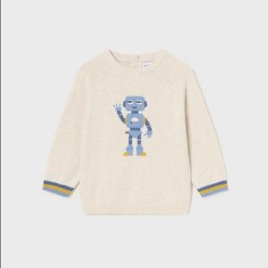 MAYORAL Maglione Robot Mayoral 2310 CREMA