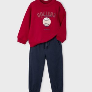 MAYORAL Tuta baseball bambino ROSSO