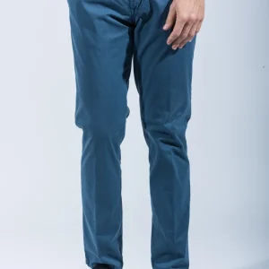 PANTALONE TASCA AMERIKA REGULAR STAMPATO GABARDINA
