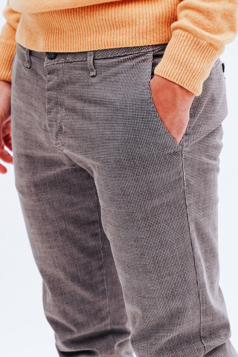 PANTALONE CAPRI FIT GABARDINA STAMPATA - immagine 8