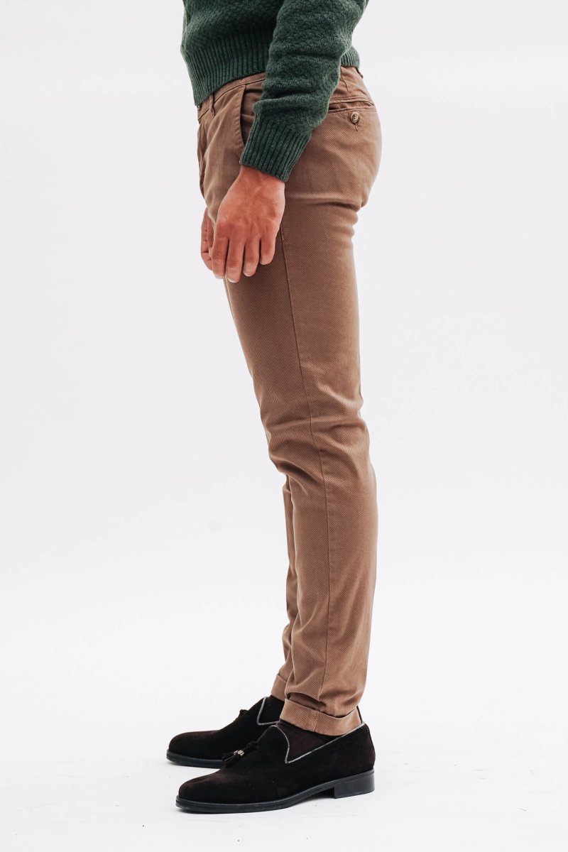 PANTALONE CAPRI FIT DIAGONALE - immagine 7