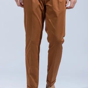 PANTALONE TASCA AMERIKA CAPRI CON PENCE IN RASO