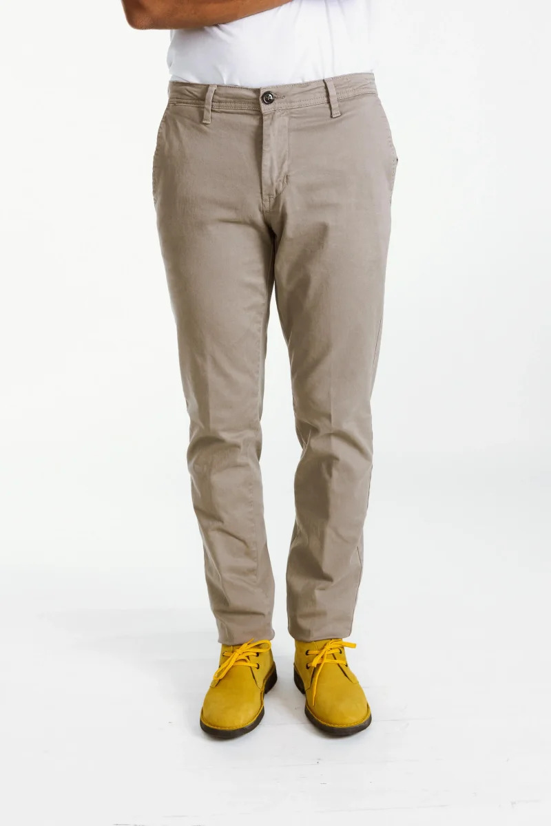 PANTALONE TASCA AMERICA REGULAR GABARDINA