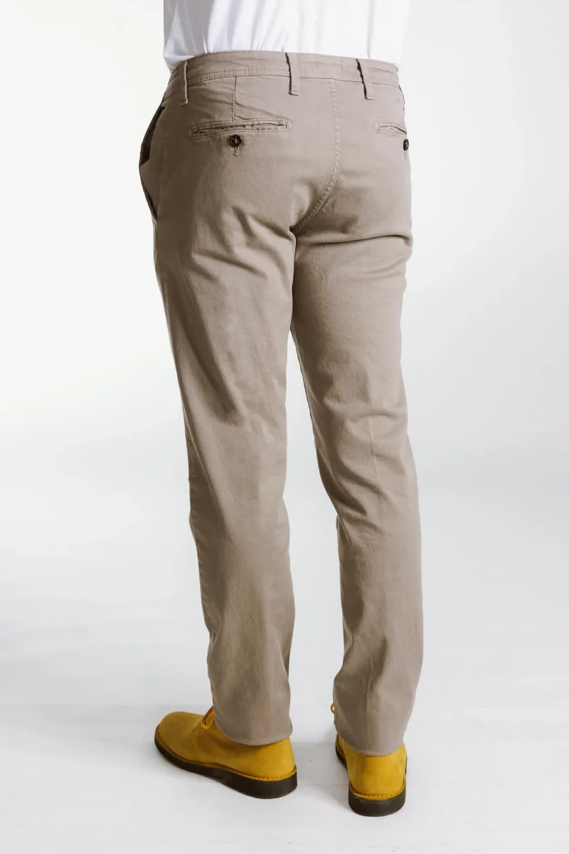 PANTALONE TASCA AMERICA REGULAR GABARDINA - immagine 5