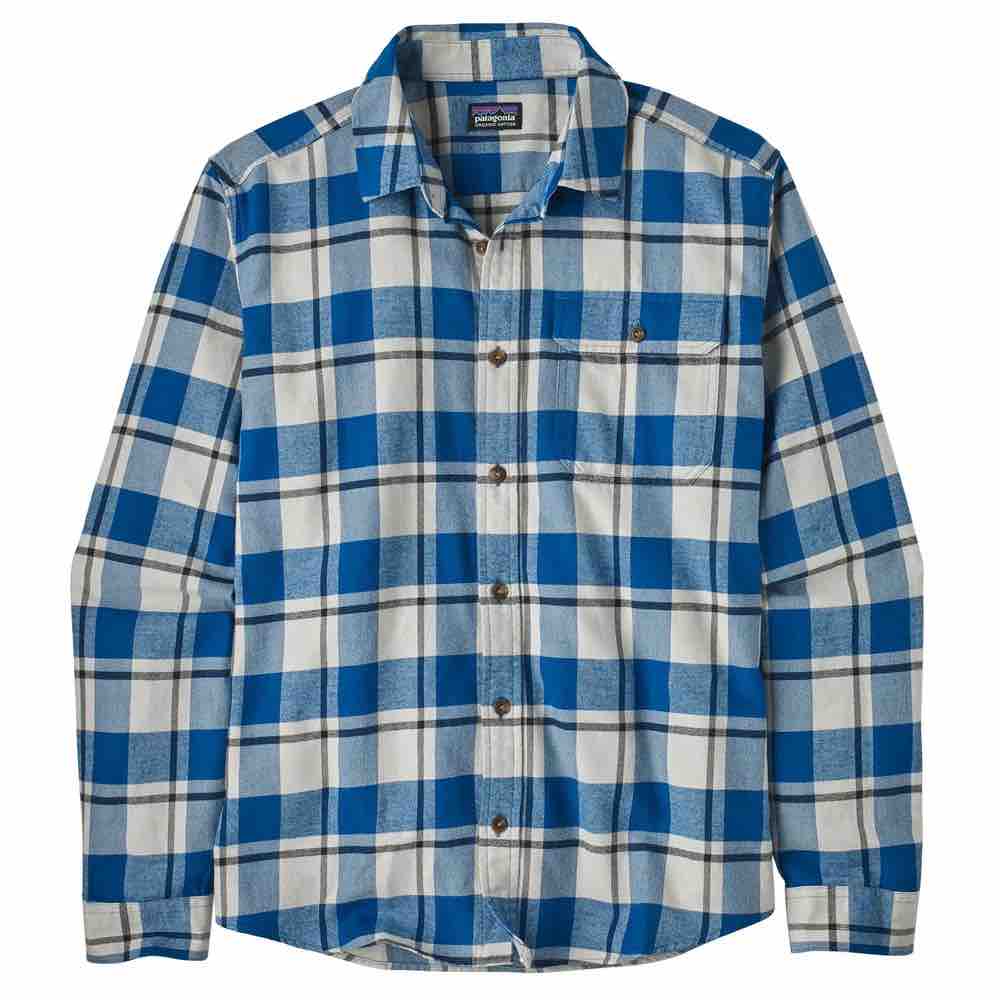PATAGONIA MEN’S LONG SLEEVED ORGANIC COTTON FJORD FLANNEL SHIRT camicia uomo - immagine 5