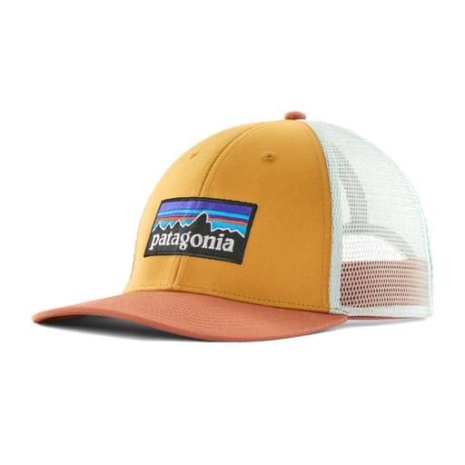 PATAGONIA P-6 LOGO LOPRO TRUCKER HAT cappellino unisex con rete - immagine 6