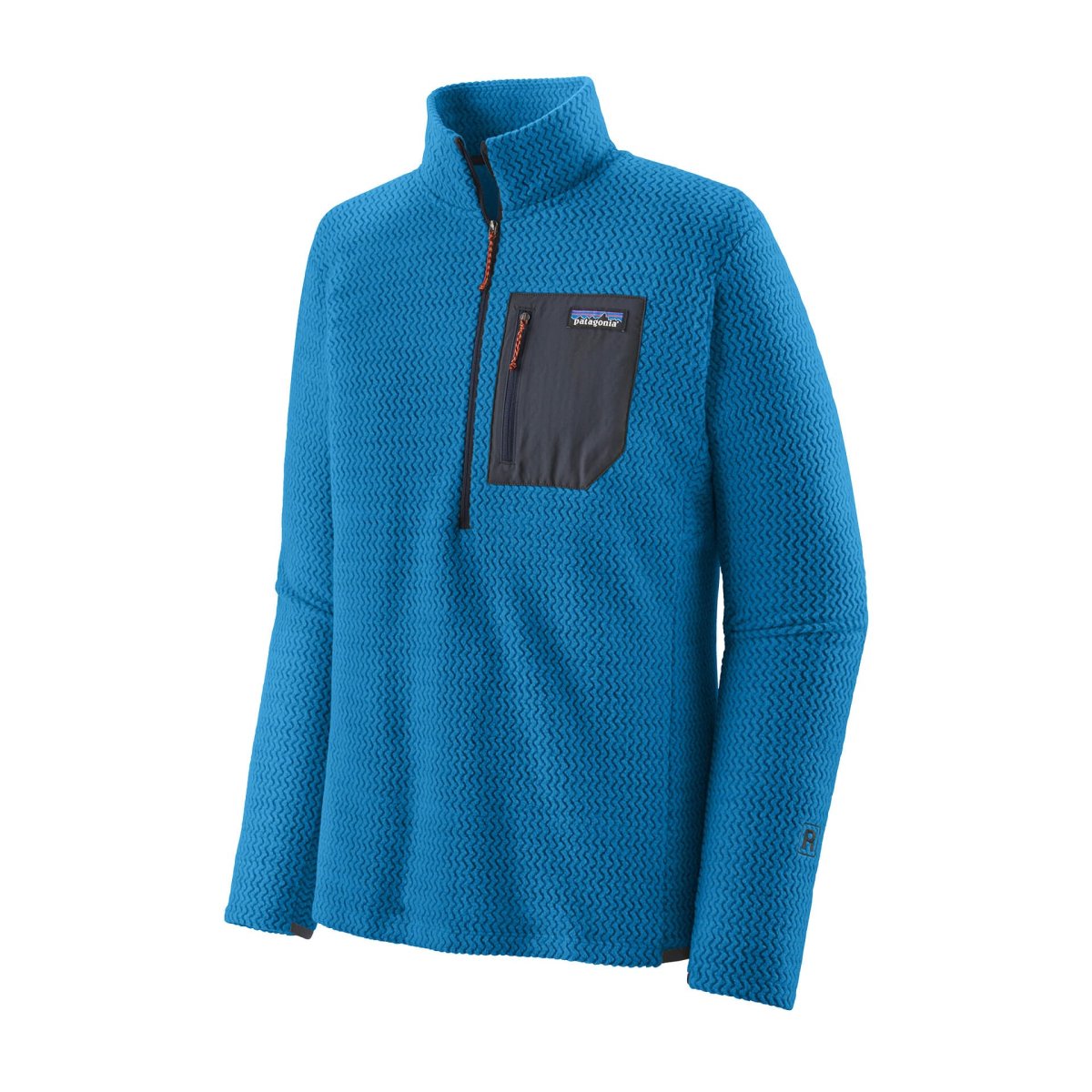 PATAGONIA R1 AIR 1/2 ZIP NECK PULLOVER pile tecnico da uomo - immagine 5