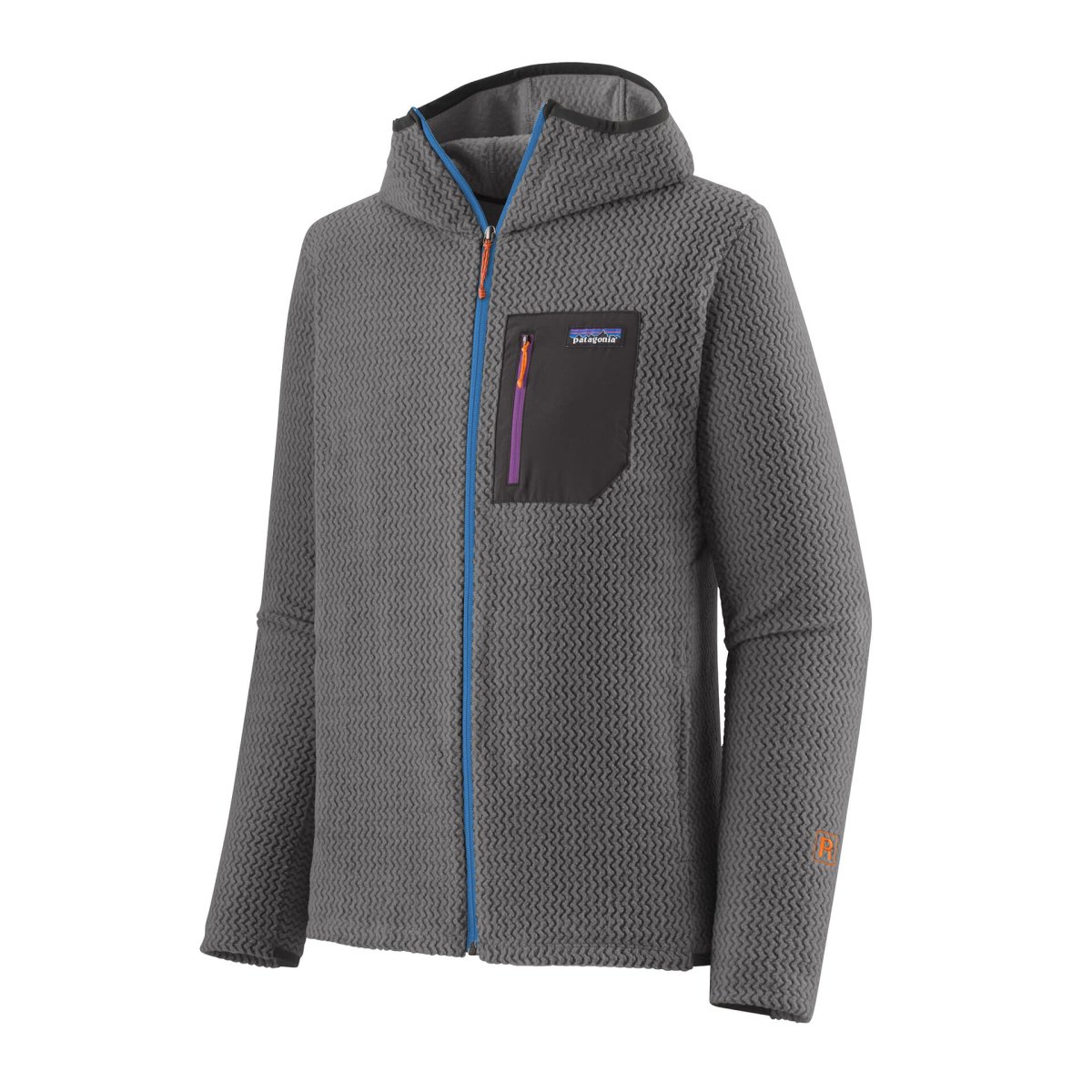 PATAGONIA R1 AIR FLEECE FULL-ZIP HOODIE pile da uomo - immagine 3