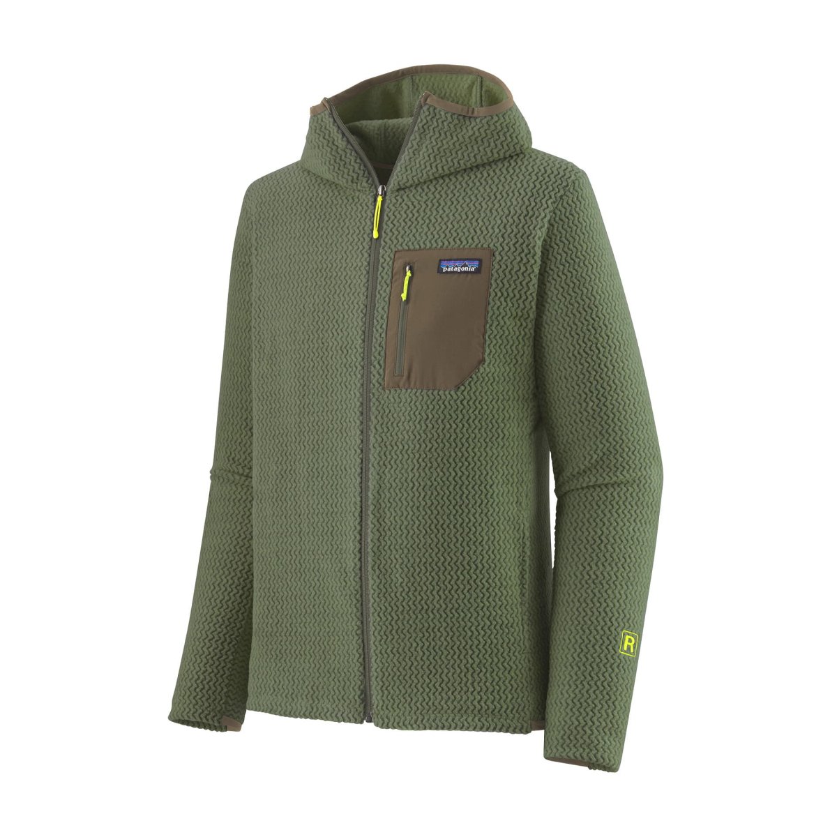 PATAGONIA R1 AIR FLEECE FULL-ZIP HOODIE pile da uomo - immagine 5