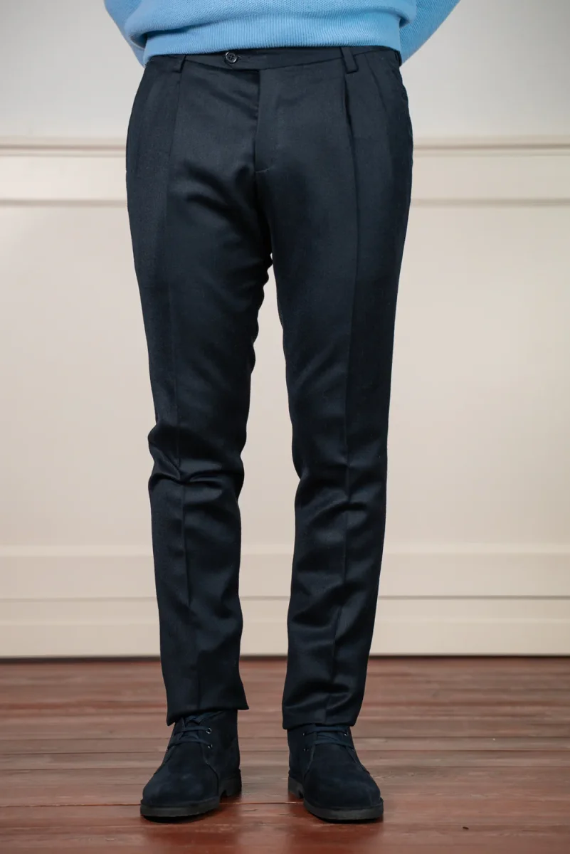 PANTALONE T-A LANA VERGINE CAMPORE DOPPIA PENCE - immagine 6