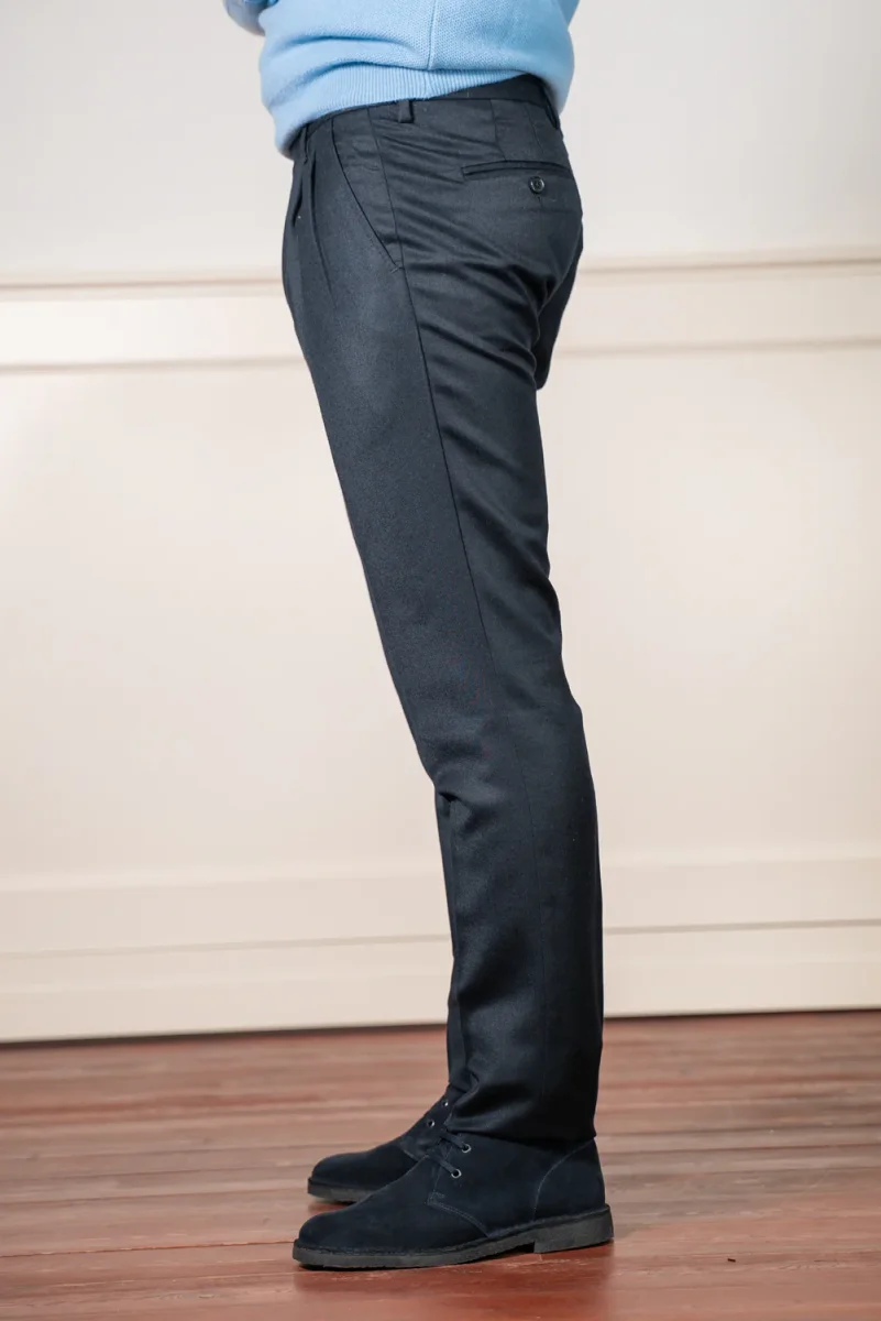 PANTALONE T-A LANA VERGINE CAMPORE DOPPIA PENCE - immagine 7