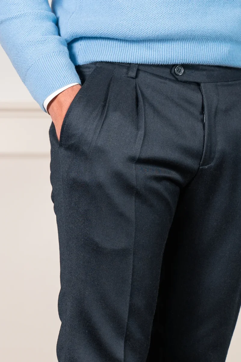 PANTALONE T-A LANA VERGINE CAMPORE DOPPIA PENCE - immagine 9