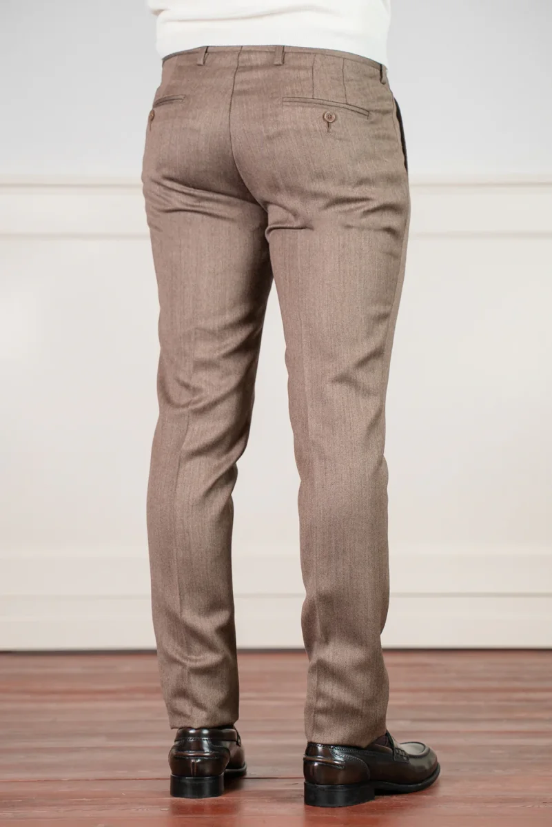 PANTALONE T-A LANA VERGINE CAMPORE DOPPIA PENCE - immagine 4