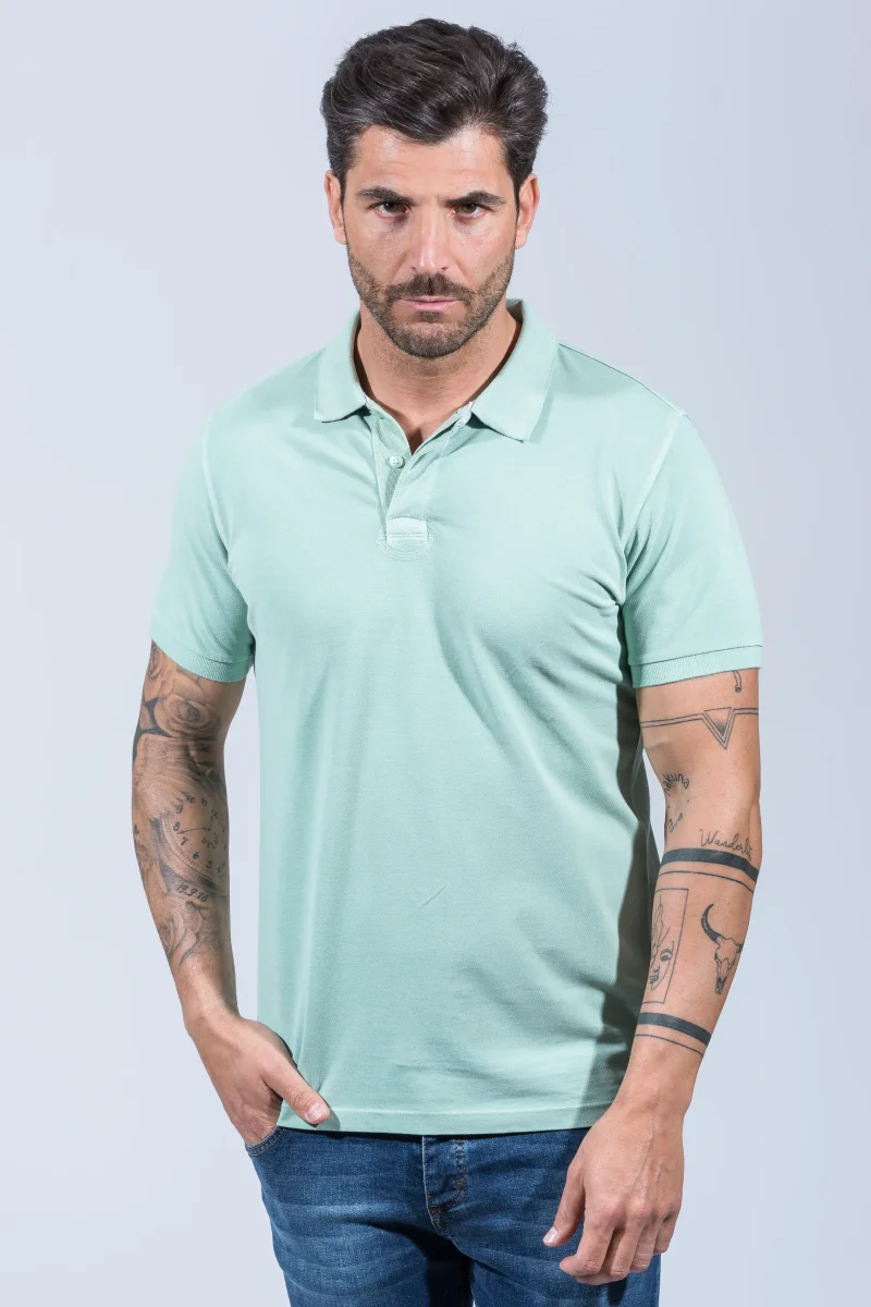 POLO M/M TINTO CAPO SLIM FIT - immagine 2