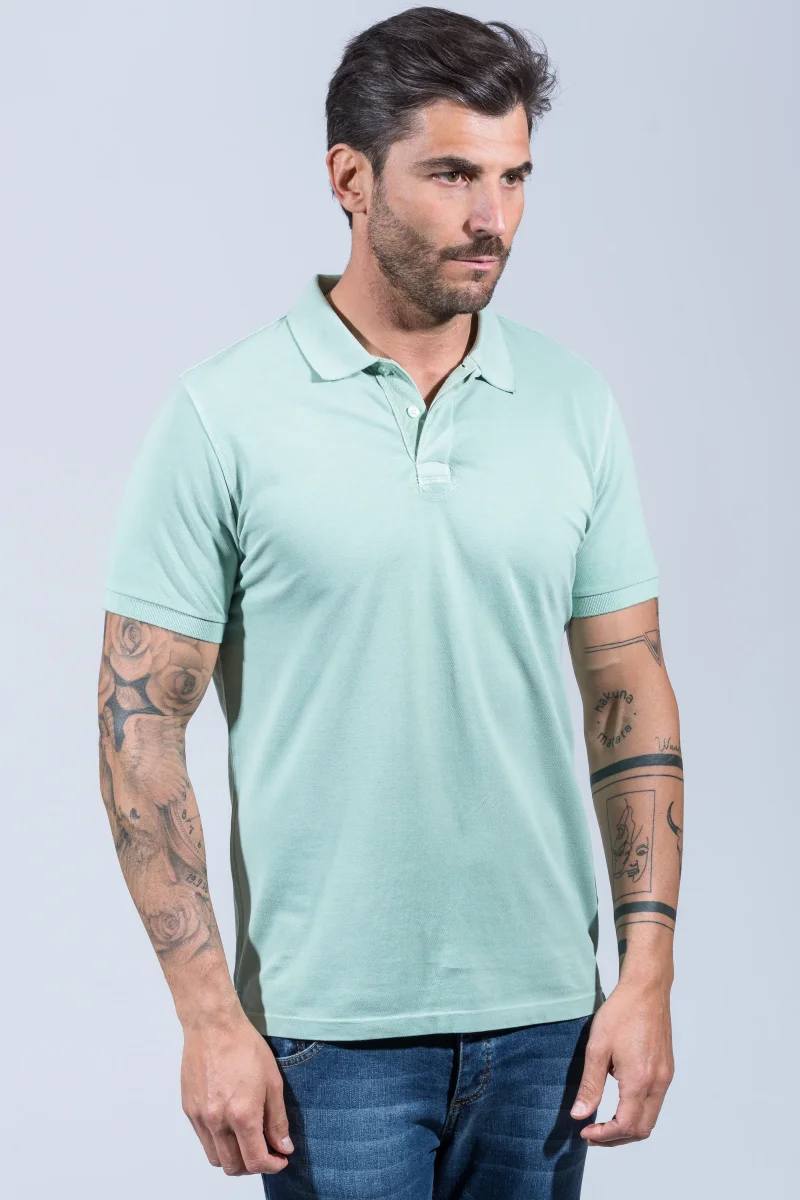 POLO M/M TINTO CAPO SLIM FIT - immagine 3