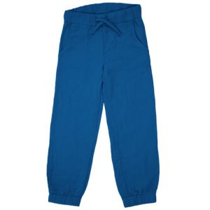 Pantaloni di mussola blu