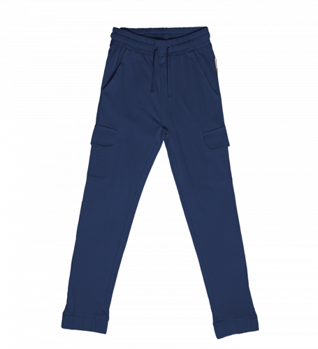 Pantaloni cargo felpati blu Navy ***ULTIMA TAGLIA 110/116 CM***