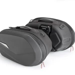 GIVI ST609+ EASYLOCK Coppia Moto Borse Laterali Espandibili