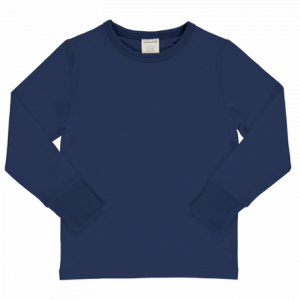 Maglietta manica lunga blu Navy