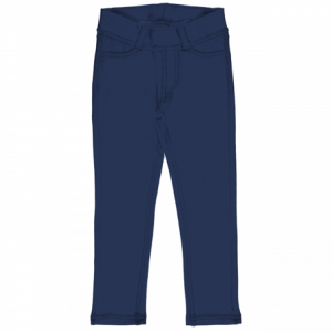 Treggings felpati blu Navy