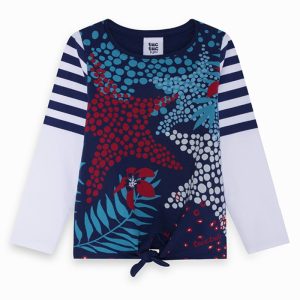Tuc Tuc T-SHIRT JERSEY MANICA LUNGA BAMBINA FANTASIA LOST OCEAN 11280632 16