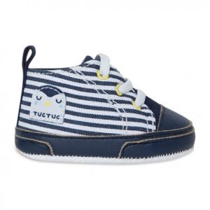 Tuc Tuc scarpine in jersey blu 11310114 BLUE