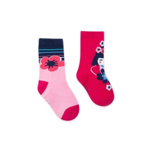 Tuc Tuc SET 2 CALZINI ROSA STAMPATI BAMBINA SERIE KYOTO GIRLS 11310277 PINK