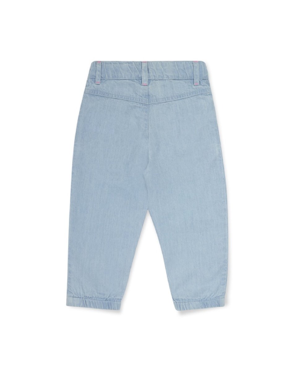 Tuc Tuc pantalone jeans ricamato, elastico interno regolabile tiny critters 11349787 BLU - immagine 5