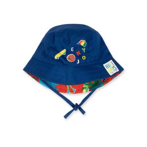 Tuc Tuc berretto double face blu e fantasia holidays 11349517 rosa