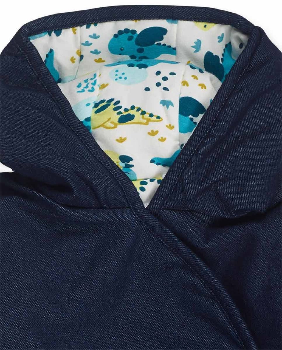 Tuc Tuc giacca jeans imbottita da neonato fantasia interna - immagine 4