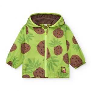 Tuc Tuc Giacca a vento verde per bambino con stampa di ananas 11389243 Green