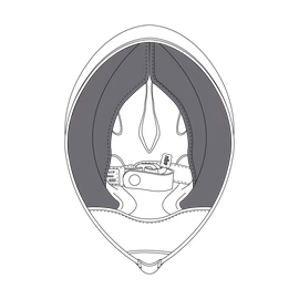 Cheek Pads Corsa R - Unisex - immagine 2