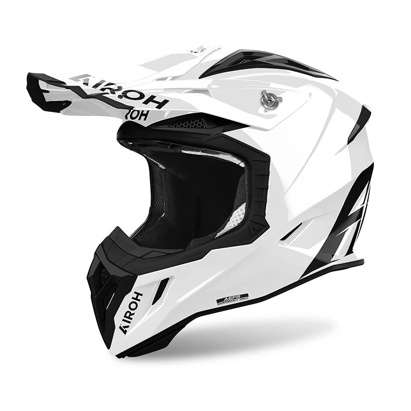 Casco Airoh Aviator Ace 2 Color White Gloss - immagine 2