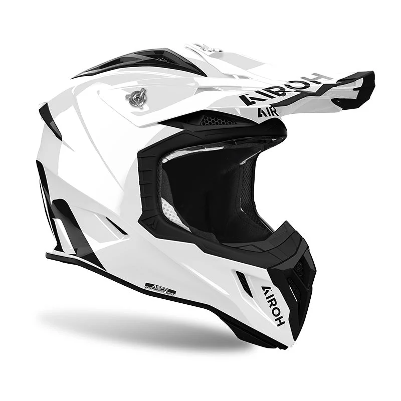 Casco Airoh Aviator Ace 2 Color White Gloss - immagine 3