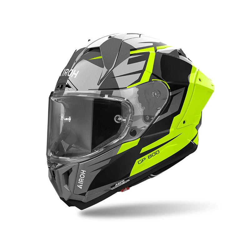 Casco Airoh GP 800 Master Yellow Gloss - immagine 2