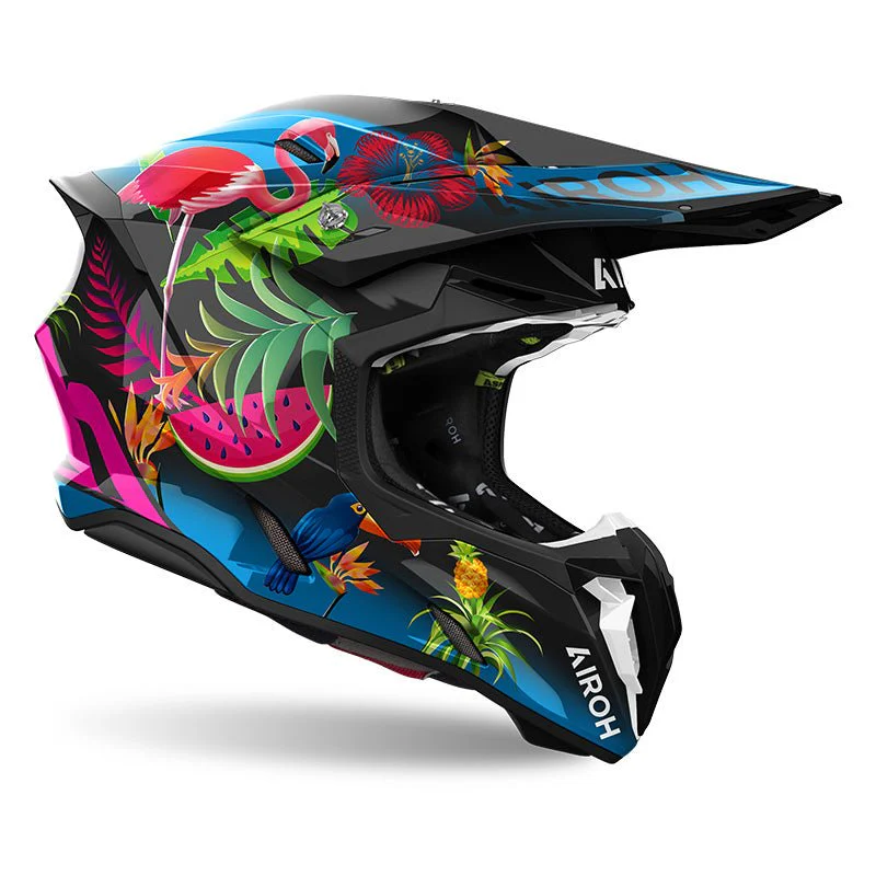 Casco Airoh Twist 3 Amazonia lucido - immagine 3