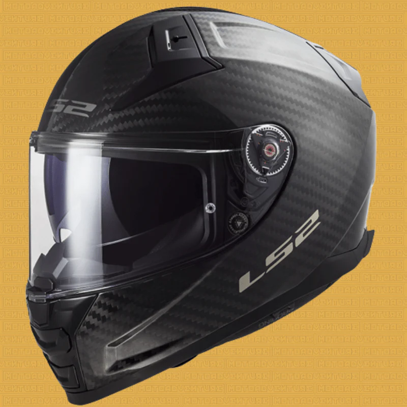 Casco integrale LS2 FF811 VECTOR II Carbonio ECE2206 Solid Carbon lucido - immagine 2