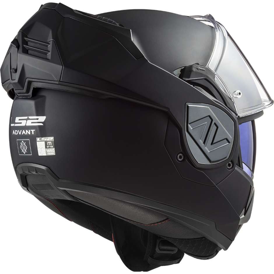 Casco LS2 FF906 Advant Nero opaco + interfono Cardo 4X UCS-06 - immagine 4