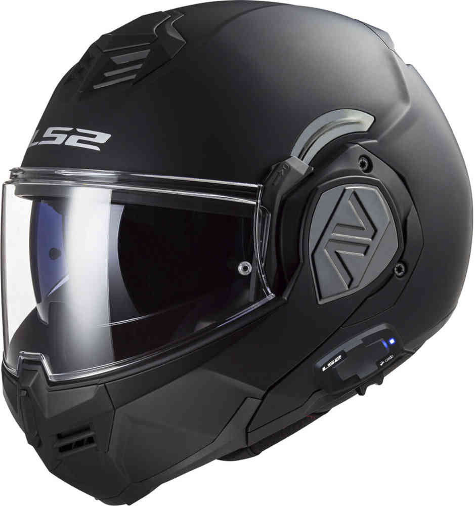 Casco LS2 FF906 Advant Nero opaco + interfono Cardo 4X UCS-06 - immagine 3