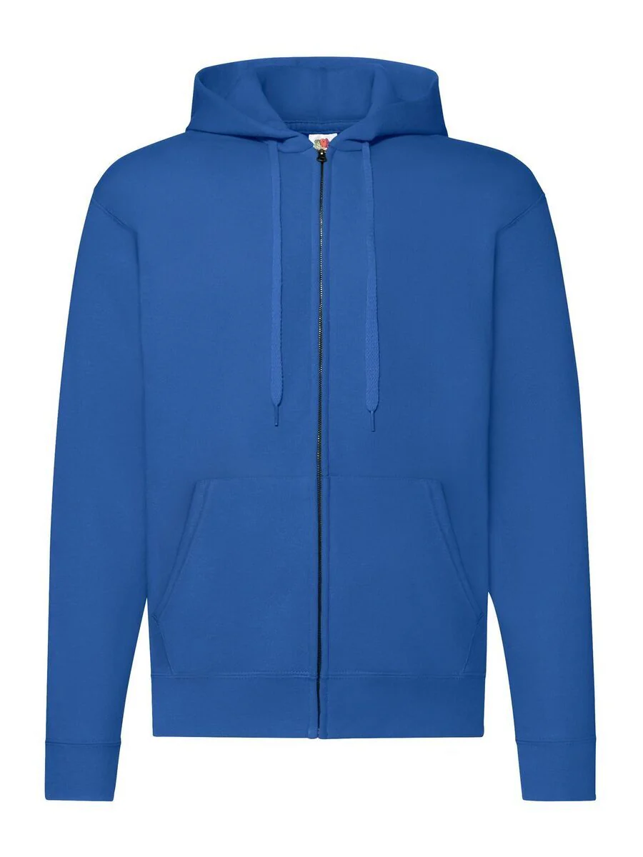 FELPA UOMO CON CAPPUCCIO E ZIP CON LOGO STAMPATO LATO CUORE E RETRO - immagine 4