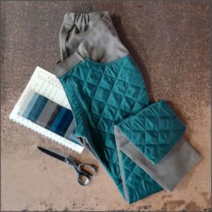 PANTALONE CON IMBOTTITURA TINTA UNITA