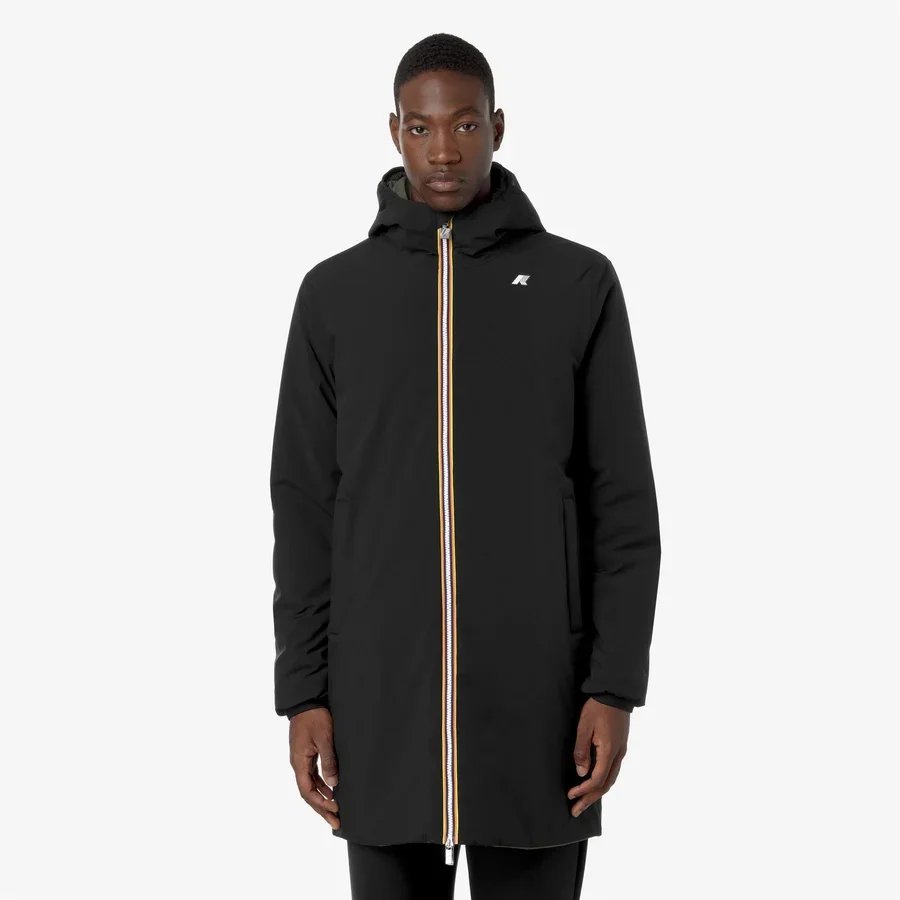 K-WAY JACOB ST WARM REVERSIBLE
BLACK PURE-GREEN BLACKISH
Giacca Calda 3/4 Uomo Reversibile Nera e Grigia
Style: K6128WW – Color: AH3 - immagine 2