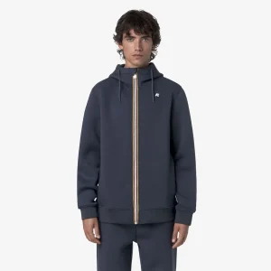 K-WAY 
RAINER SPACER BLUE AIRFORCE
Giacca Fleece Calda Uomo con Cappuccio Regolabile

Style: K2141DW – Color: 550