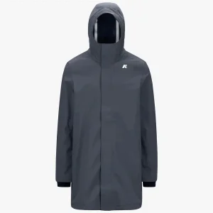 K-WAY

THOMAS BONDED
BLUE AIRFORCE-BLUE DEPTH
Giacca lunga impermeabile da uomo blu con isolamento a triplo strato

Style: K7126WW – Color: B2H