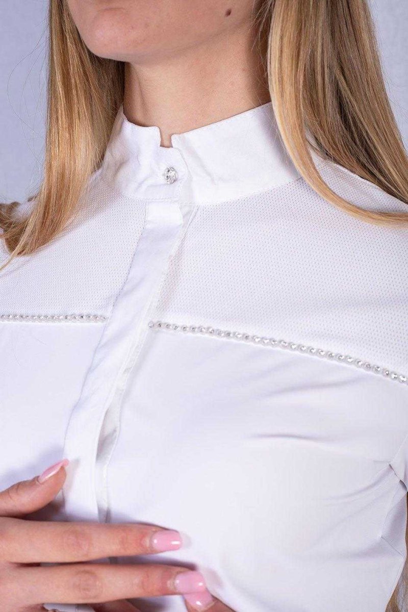 Luce Sparkle Polo da Concorso Donna con Brillantini | Made in Italy - immagine 4