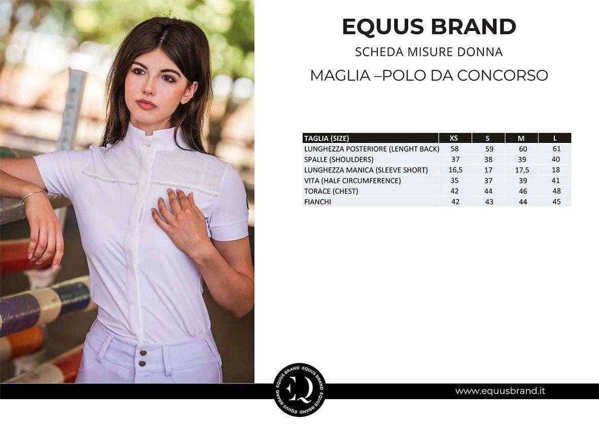 Luce Sparkle Polo da Concorso Donna con Brillantini | Made in Italy - immagine 6