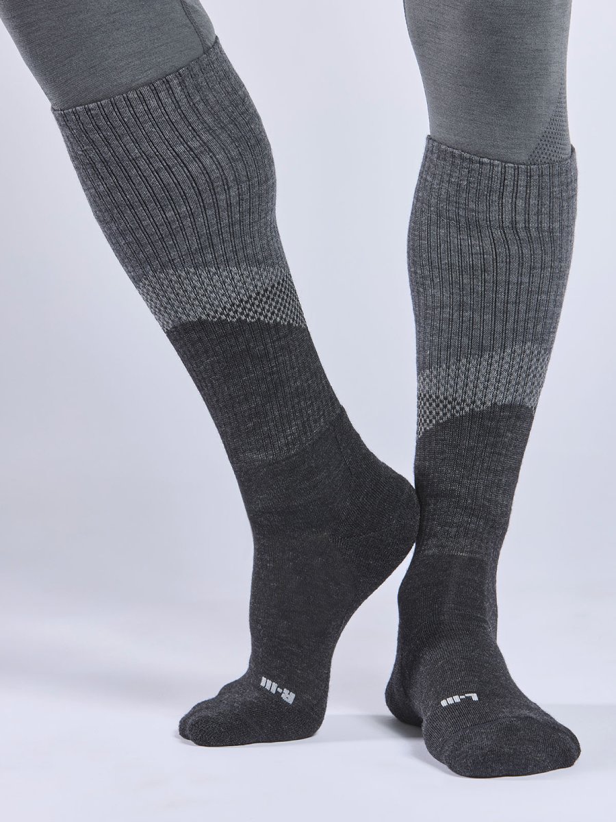 Calza knee-high lana merino knee-high comfort | PRESTIGE 1380 - immagine 3