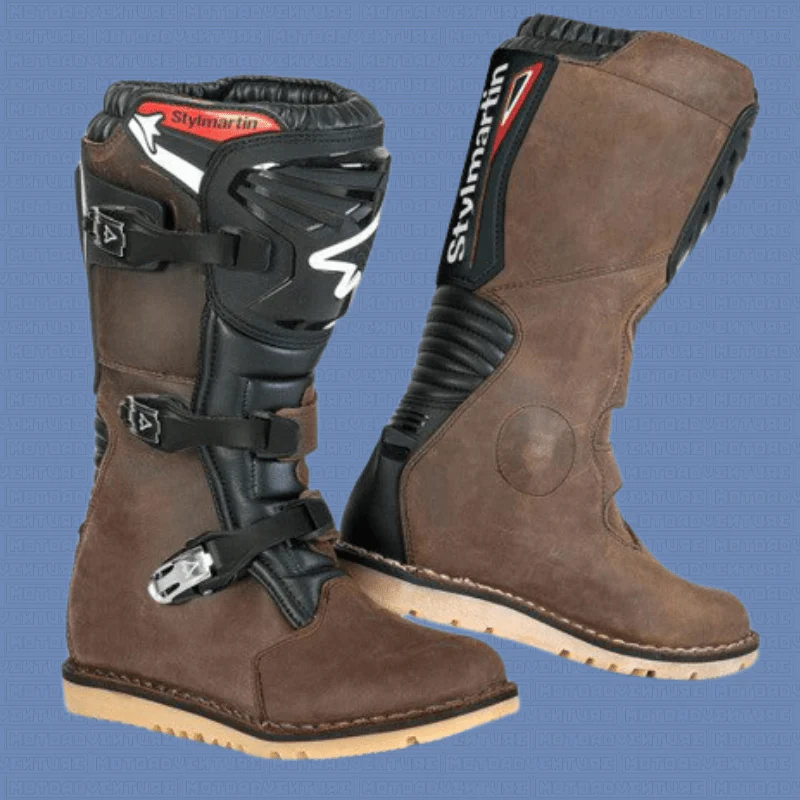 Stivali Adventure Stylmartin Impact RS WP Marrone - immagine 2