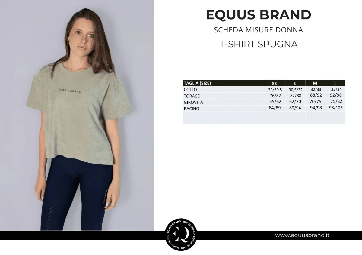 T-SHIRT SPUGNA AVANAT-Shirt in tessuto spugna Avana Oversize | Sostenibile e Moderna - immagine 5