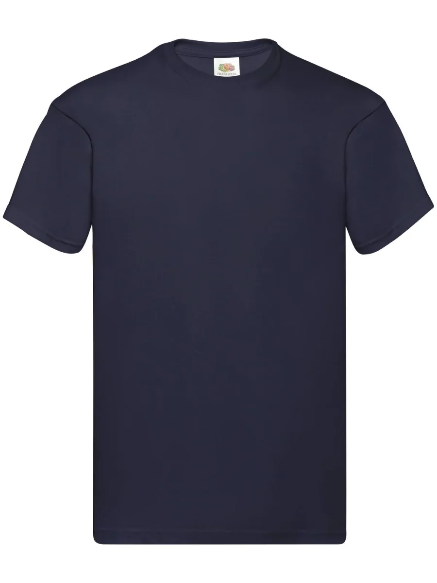 T-SHIRT A MANICA CORTA FRUIT OF THE LOOM ORIGINAL T FR610820 UOMO - immagine 8